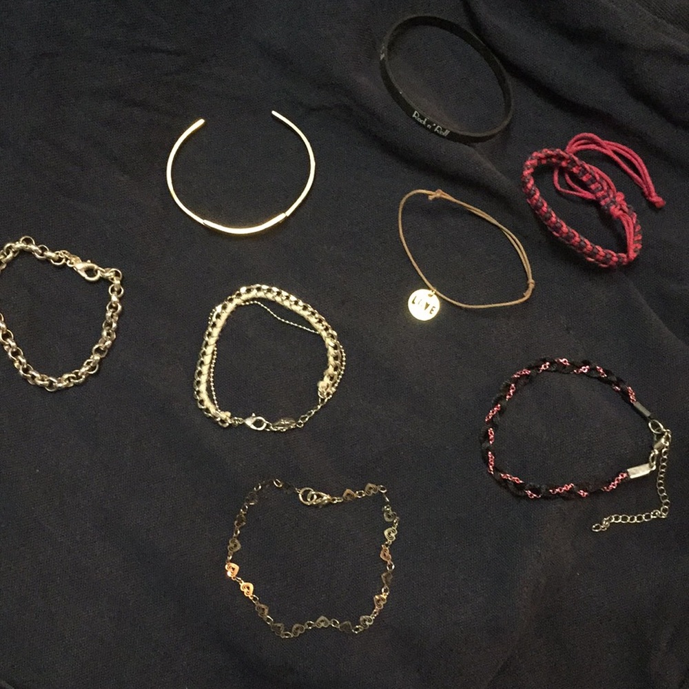 Assortment of bracelets